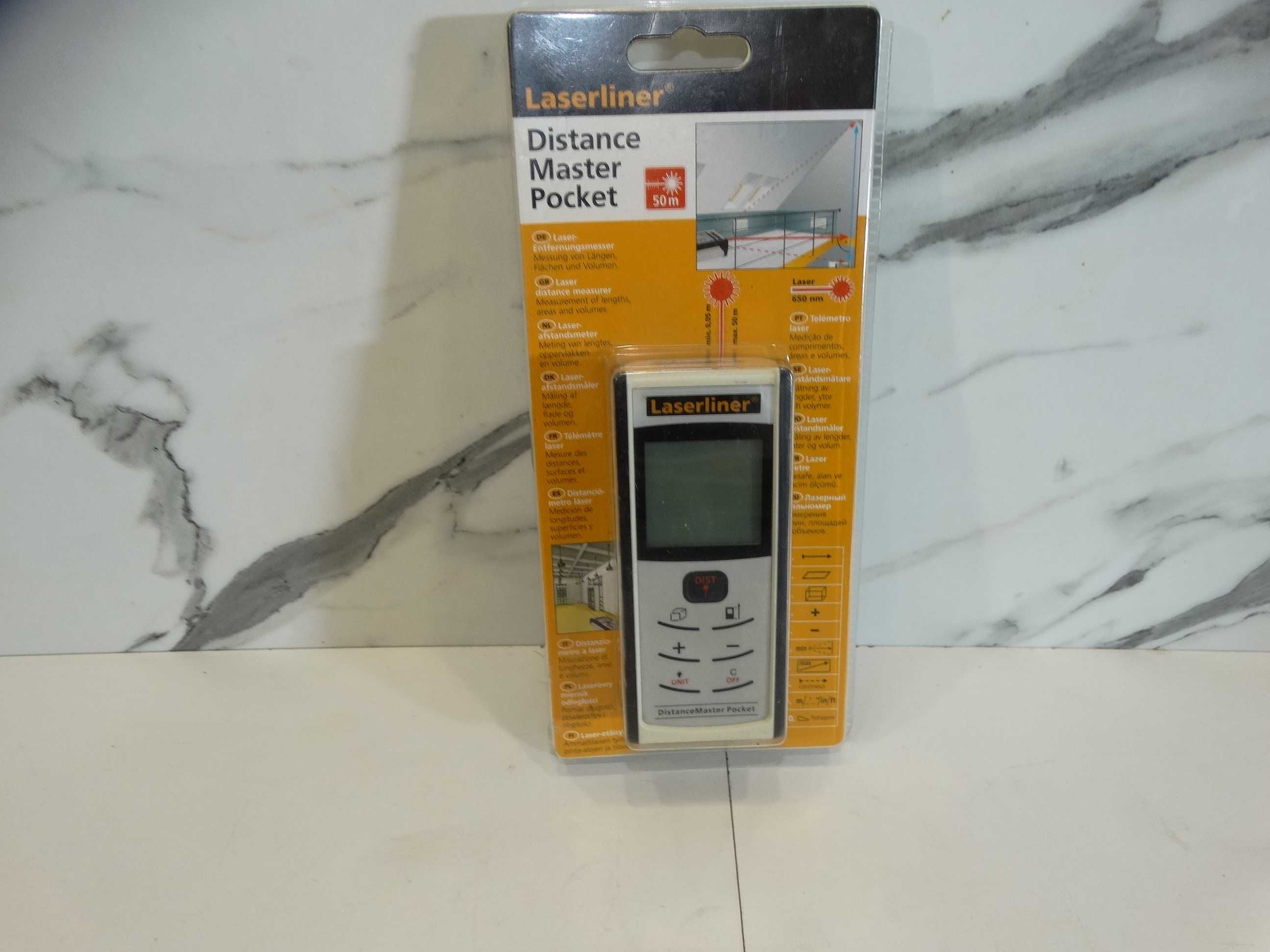 Лазерна ролетка Distance Master Pocket- LaserLiner - 50 m