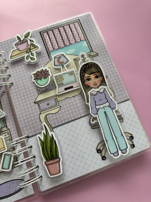 Книга играчка Кукла. Къщичка за кукли