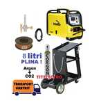 Aparat sudura MIG 200i + butelie argon CO2 + ceas + sarma + carucior