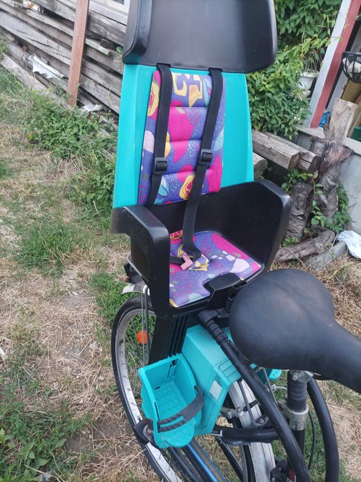 Bicicleta aluminiucu scaun copil originala