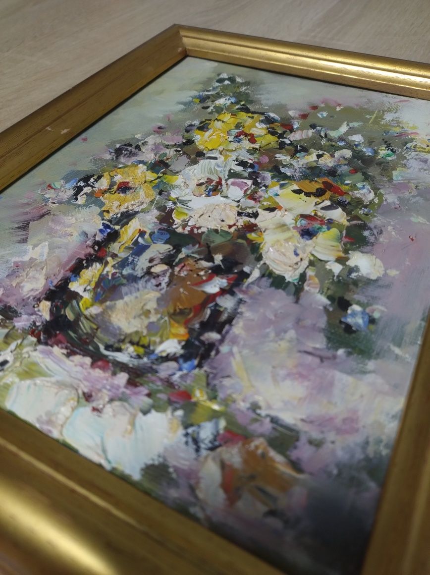 Tablou PANESCU - Vasul cu flori 24x30