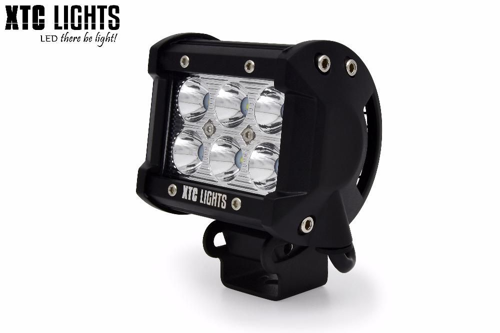 Proiector Led Bar 18w Suv Atv Auto Jeep Barca off road CREE ORIGINAL