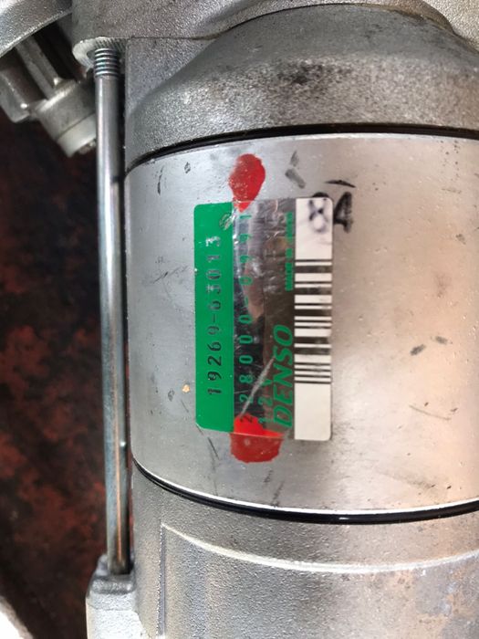 Electromotor Kubota Nou