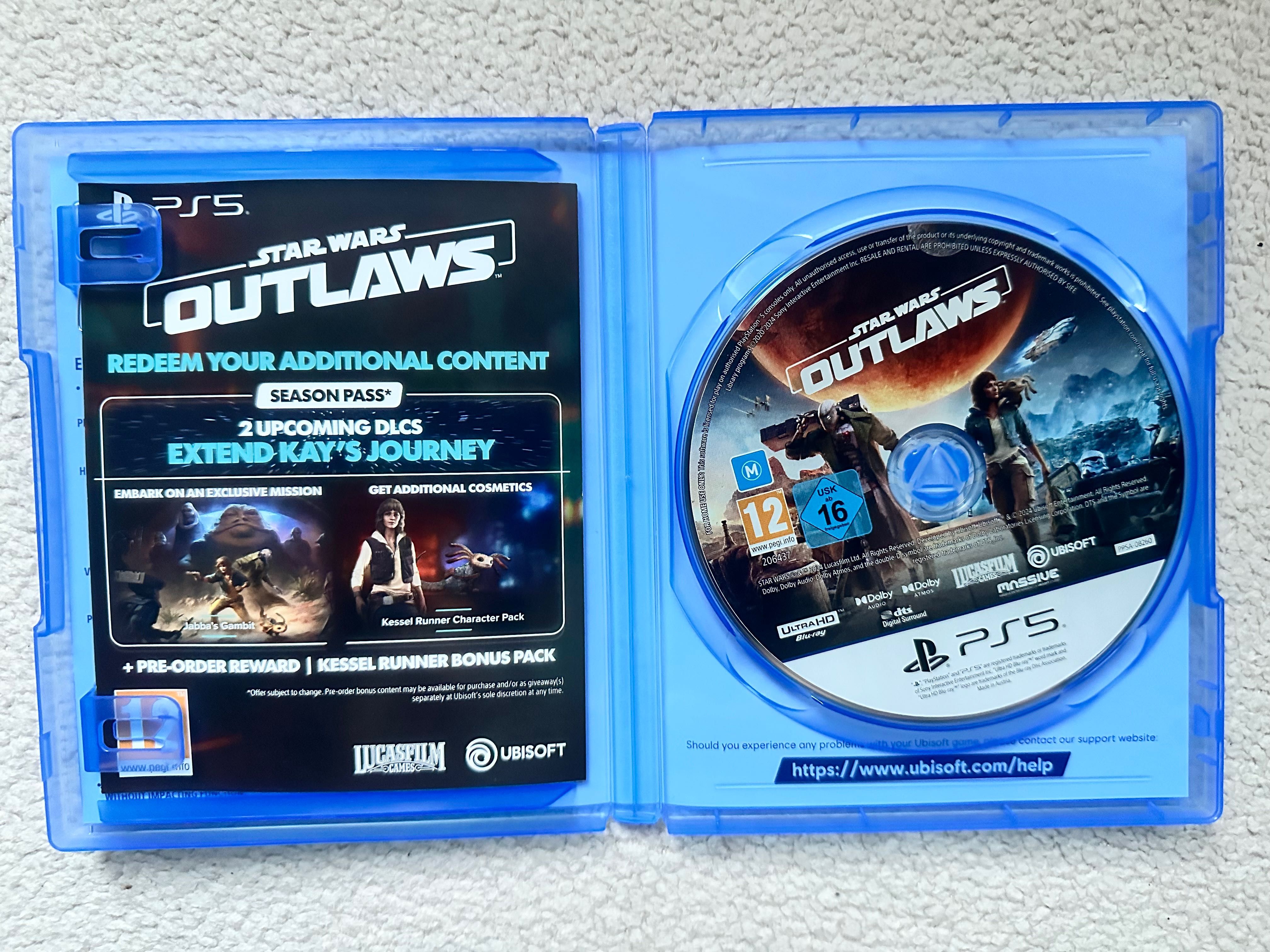 Star Wars Outlaws Gold Edition PS5