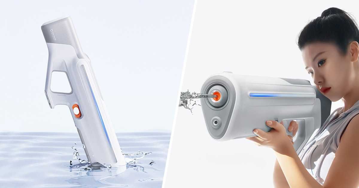 Акция! Автоматический водяной пистолет Xiaomi Mijia Pulse Water Gun