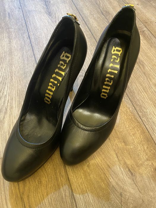 Обувки естествена кожа Galliano