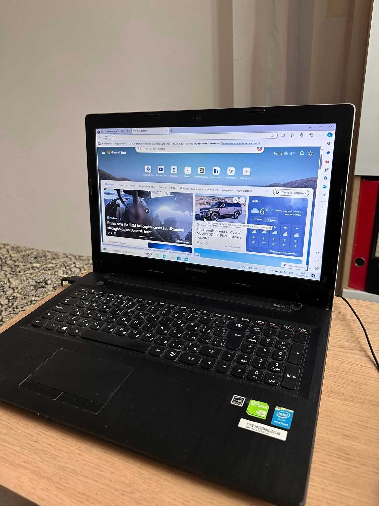 Продавам Лаптоп LENOVO G 50-30 , в отл състояние