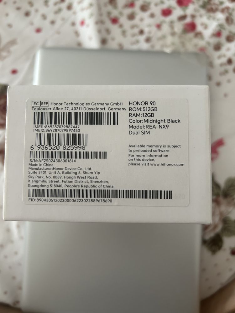 Vand telefon honor 90