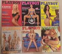 Playboy 6 reviste din anul 2001,în bună condiție,