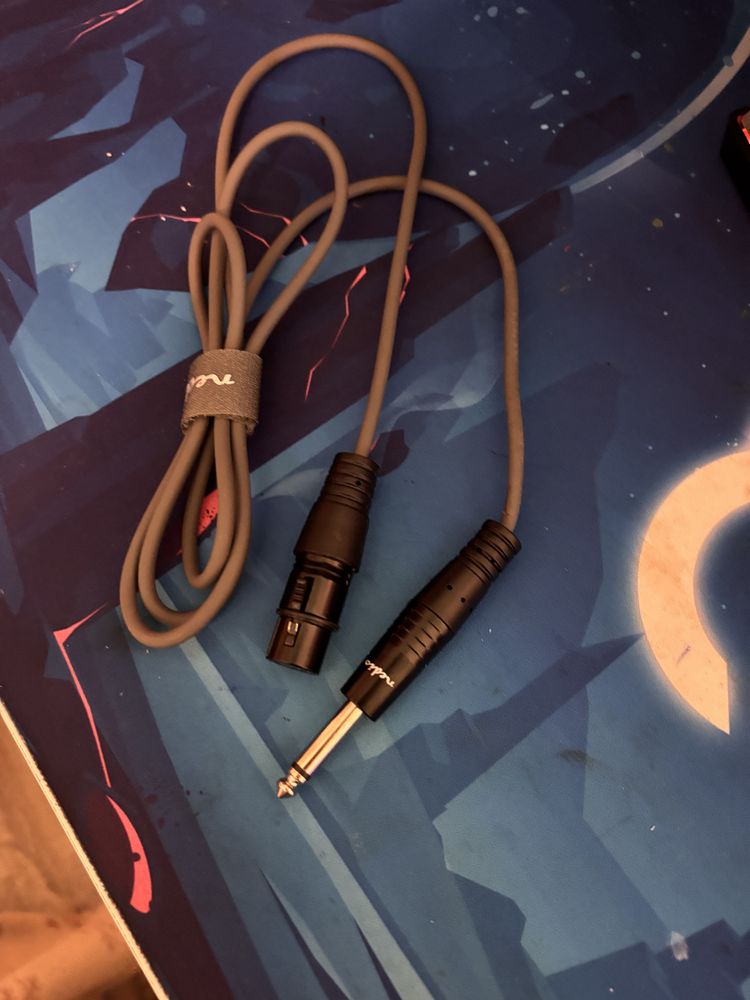Cablu XLR-jack 6.3 plus adaptor jack 3.5