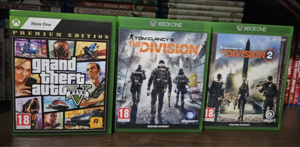 GTA 5  The Division 1 si 2 Jocuri Xbox One