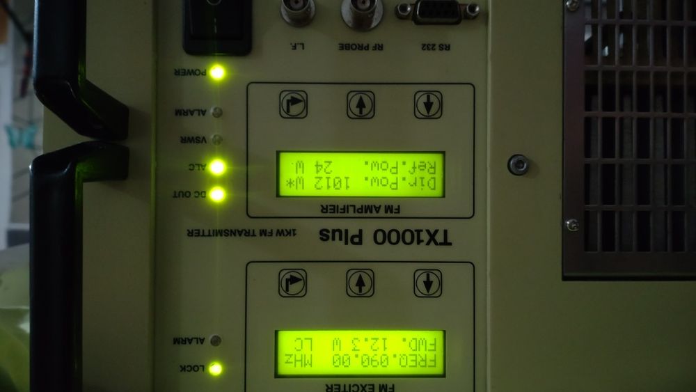 Emitator radio Emisie FM industrial 1Kw, CTE BROADCAST