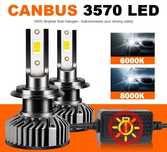 Led H1 H4 H7 H8 H11 HB3 HB4 set leduri 3570 Canbus 25000 Lm 150W