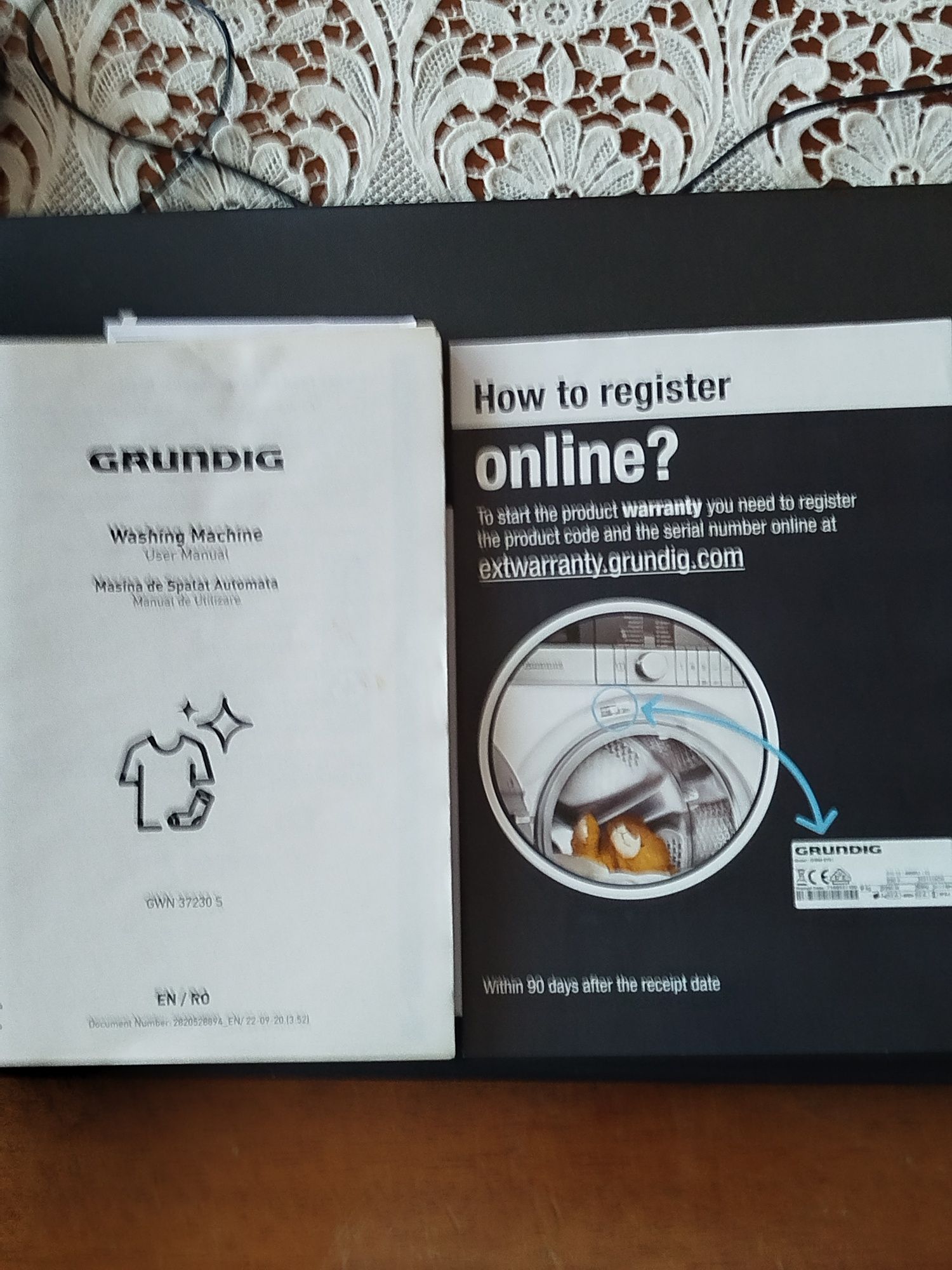 Пералня Grundig GWN,37230S,класА.