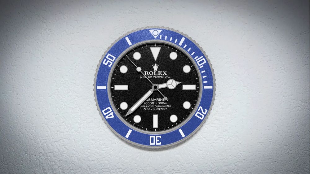 Стенен часовник Rolex