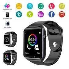 Смарт часовник A1 Със Слот За СИМ Карта,Bluetooth, Smart Watch, Камера