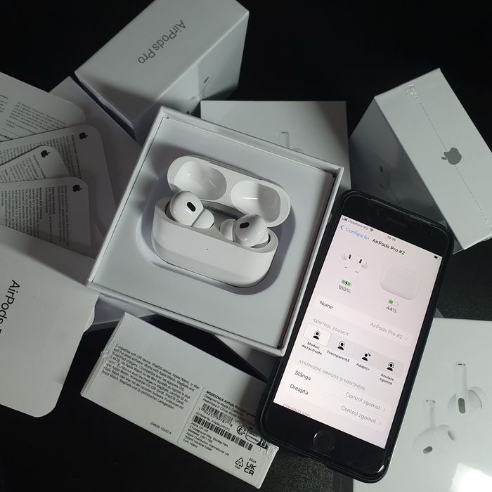 Casti Airpods pro 2 NOI (anulare zgomot)