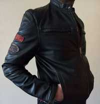 Продается мужская натуральная кожанная куртка размер 48-50