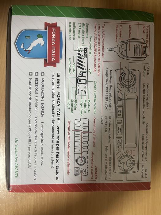 Statie Radio CB Avanti Supremo