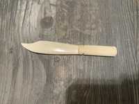 Нож изработка 100% Бъфало кост - Острие 100% Бъфало кост
