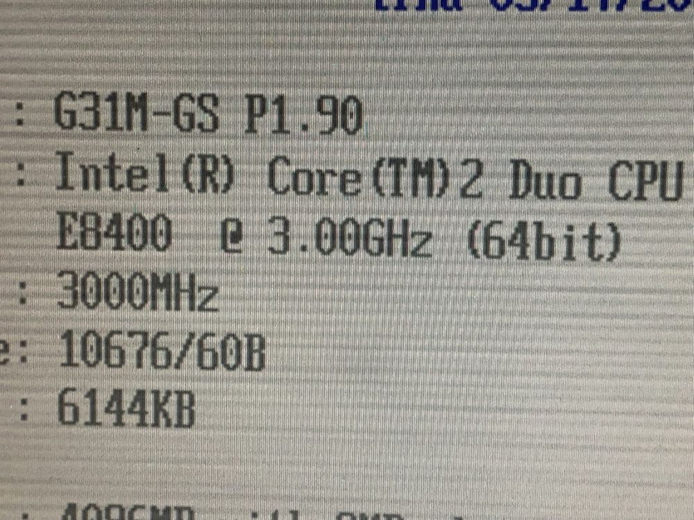Процесор Intel Core 2 Duo E8400