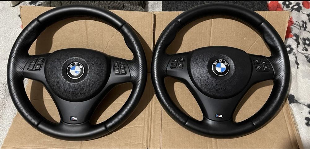 Volan M piele originală sport bmw seria 3 E90 E91 E92 E93