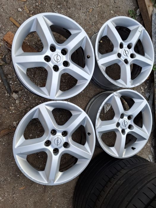 Продавам 4 броя Алуминиеви джанти 5x110 17 цола 7 J *ЕТ 39*ц.о 65,1 мм