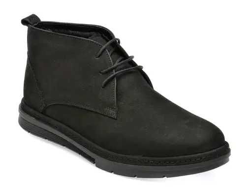 Otter, Ghete din piele naturala, Negru, 41