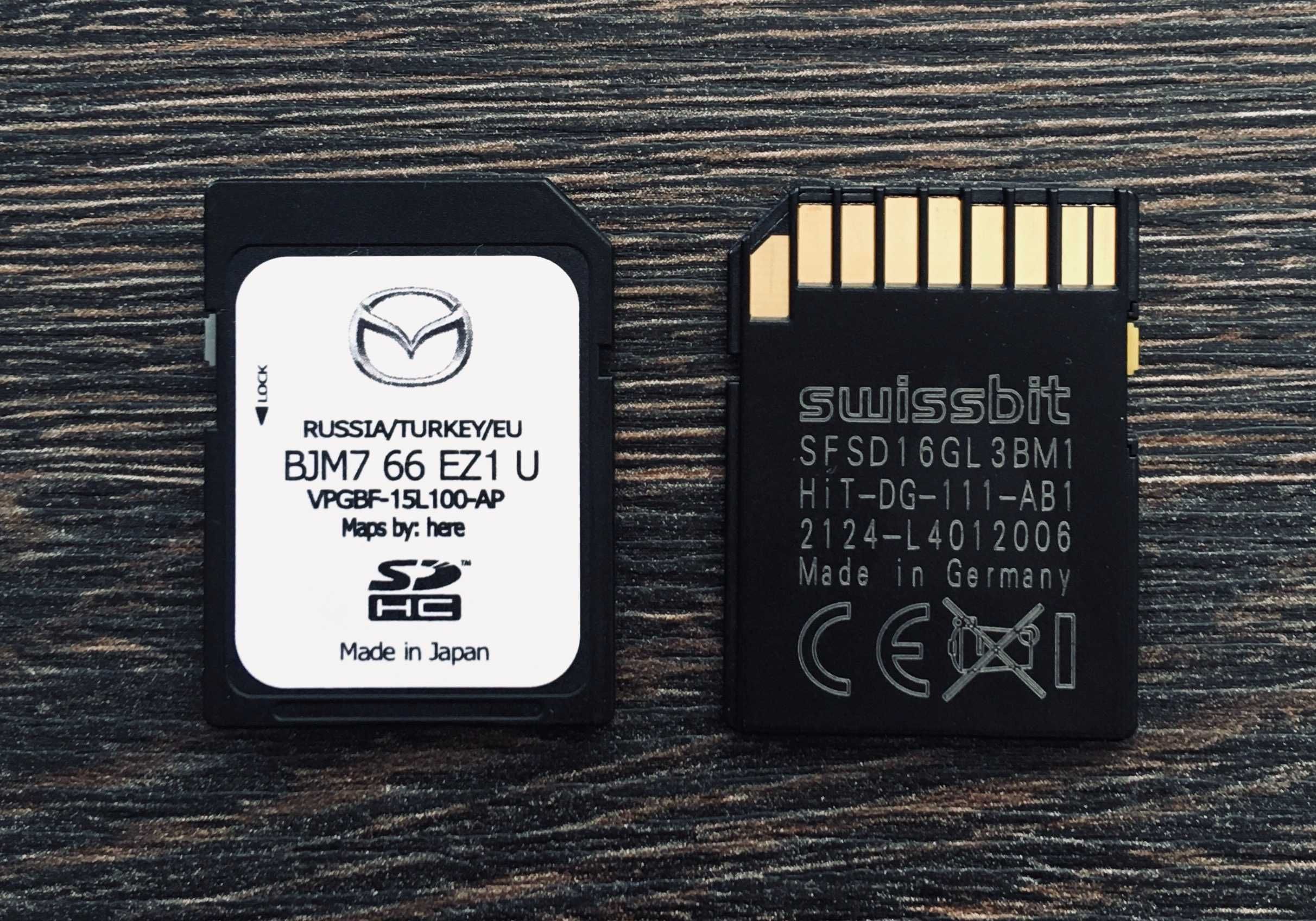 KGSE66EZ1 2025 MAZDA MZD Sd Card Навигационна Сд Карта Мазда Connect