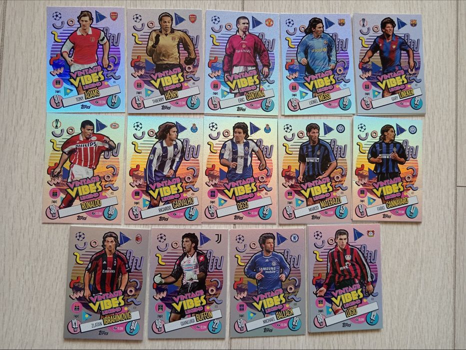 14 бр Match Attax карти