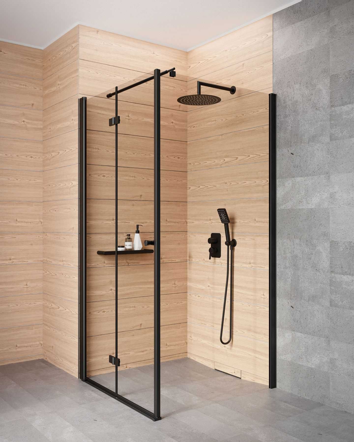 Черна душ слушалка с 3 функции Alpinia Nero NGA_N51S