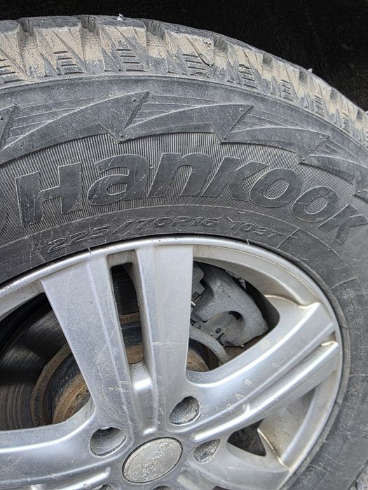 Резина зимняя .Hankook