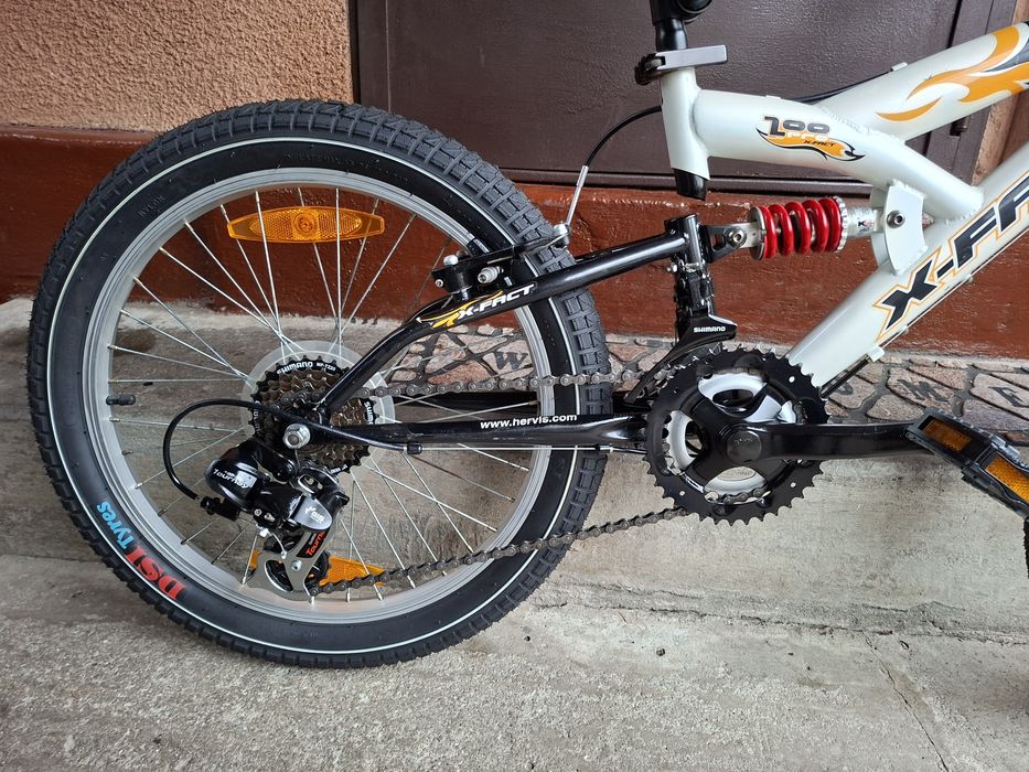 Bicii X-FACT 20" fulgera suspension