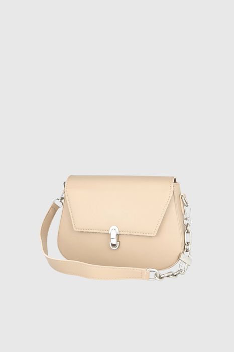 НОВО! ЛИКВИДАЦИЯ! Дамска чанта в цвят бежово