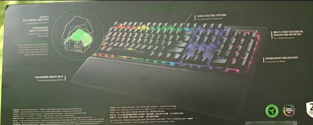 Razer blackwidow v3 100%. БАРТЕР