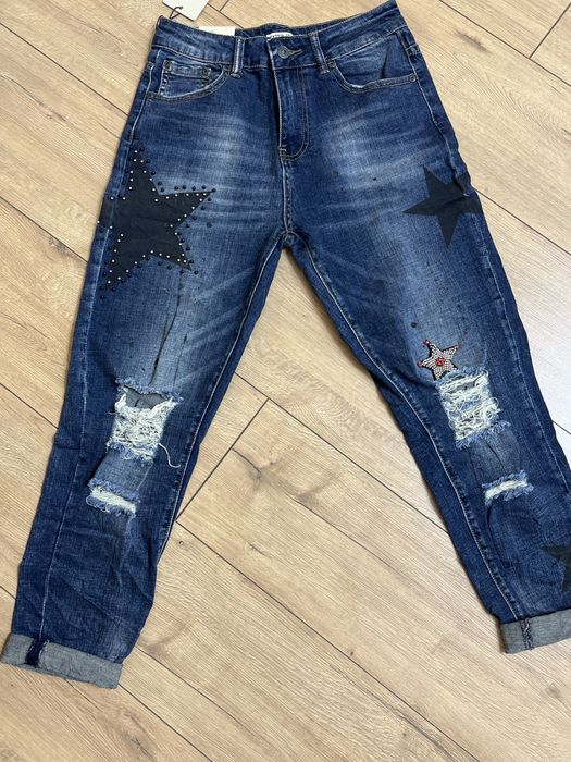 Дамски дънки  звезда