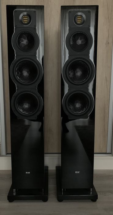 NOU SIGILAT Boxe Elac FS 249.3 Black Piano Jet 5 New Edition
