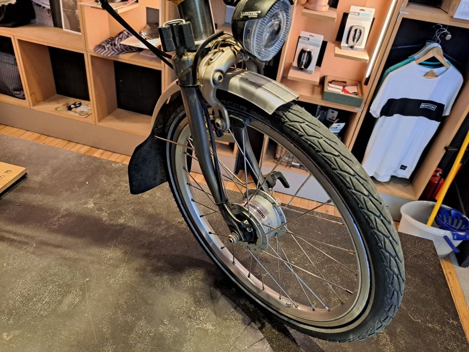 Bicicleta Brompton H6L culoare raw laquer 6 viteze