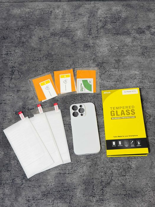 Нов iPhone 16 Pro, White, 128GB, с аксесоари