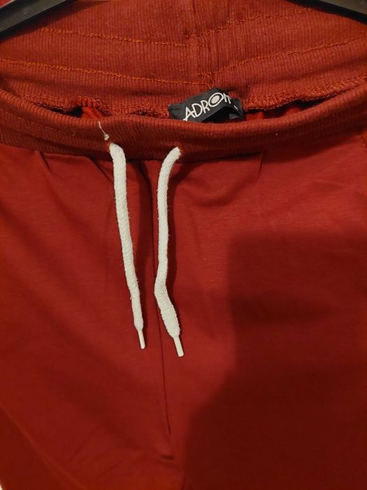 Pantaloni sport/casa/sala Adrom, rosii TRANSPORT GRATUIT