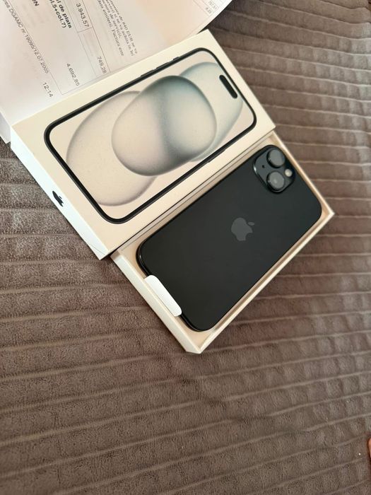 iPhone 15 Negru (Black) - orice rețea