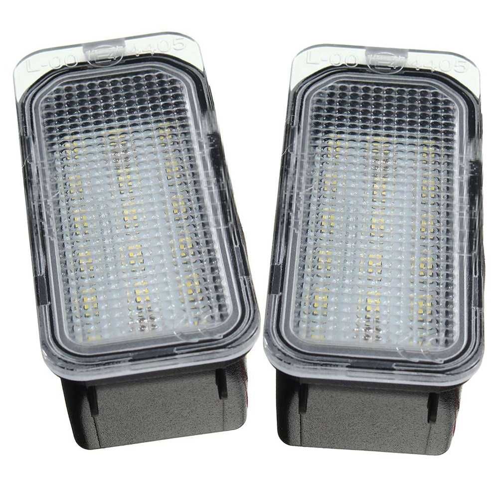 Set 2 Lampi LED Numar Portbagaj Ford Fiesta Focus Mondeo Kuga S-Max