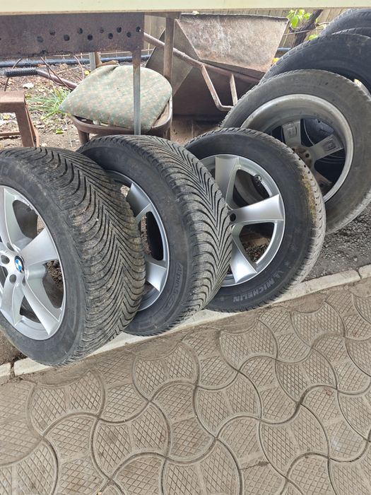 Cauciucuri 4 Michelin Alpin 5 225/55/R17 tot cu jante