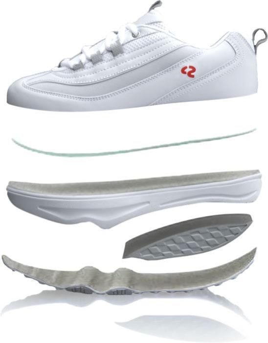 Pantofi sport talpa convexa Perfect Steps slabit reducere celulita