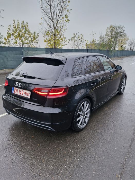 Audi A3 2.0 tdi 184cp,dsg,quattro,matrix,3x s-line