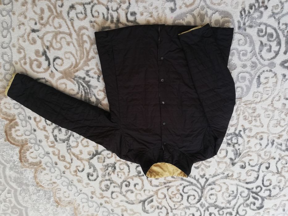 Куртка из пуха двусторонняя Button
