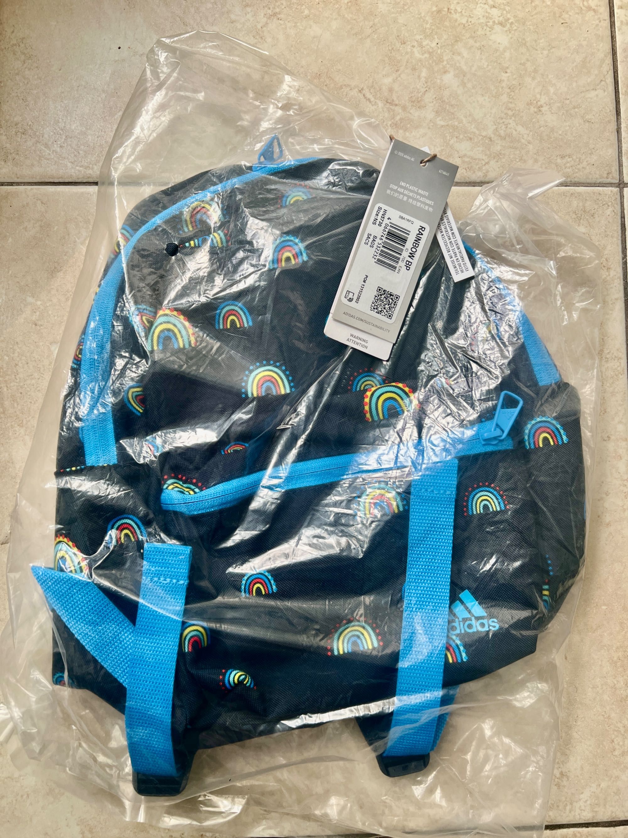Раница Rainbow Backpack HN5730 Синя