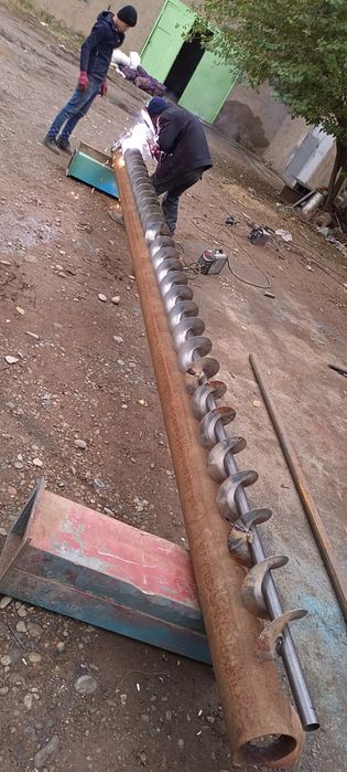 Шнектің спиралы коленный материал тек заказға алып келеміз 4 бес кунде