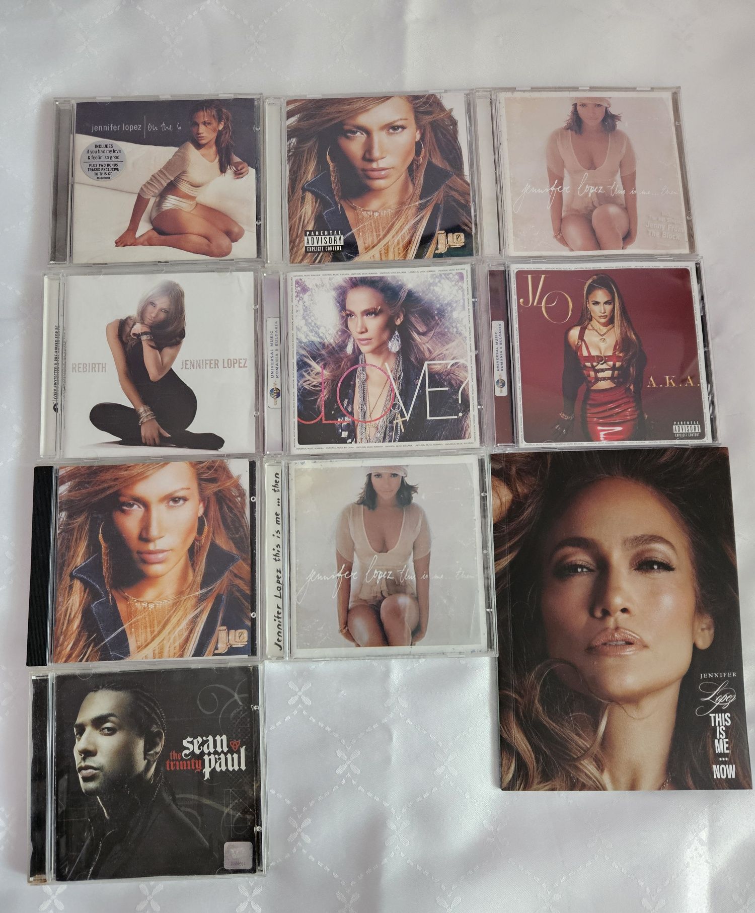 Оригинални дискове CD Jennifer Lopez, Sean Paul