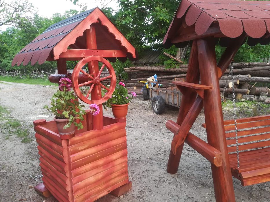 Leagan pentru gradina / balansoar de lemn